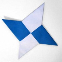 Modular Origami Ninja Star